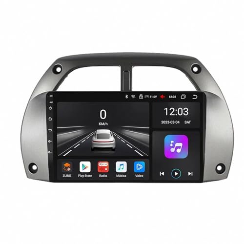 Pantalla de coche para Toyota Alphard 2002-2011 con Carplay inalámbrico y cámara trasera