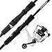 KastKing Crixus Fishing Rod and Reel Combo, High Performance Spinning & Baitcaster Combo, IM6 Graphite 2Pc Blanks, Zirconium Oxide Rings, SuperPolymer Handle, Lightweight Reel with Aluminum Spool