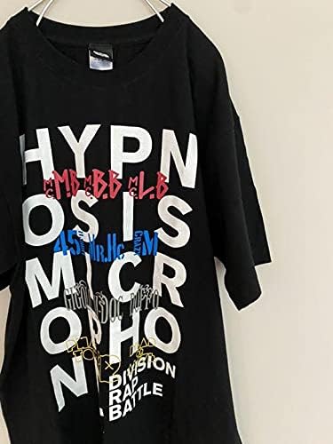 Amazon 美 ヒプノシスマイク Tシャツ 黒 4ディビジョン アニメ 萌えグッズ 通販