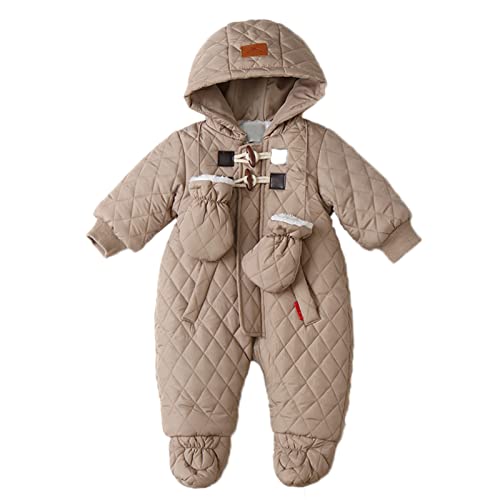 Outerwear Romper Coat Infant Baby Jacket Snowsuit Down Jacket Romper Jumpsuit Onesie Outwear 3-6-9-18-24 Months