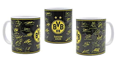 Mug Borussia Dortmund - Tasse BVB Avec Les Succès Et Blason Officiel