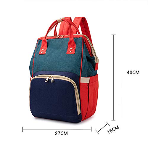 Couches pour bébés rucksack multi-couches imperméable avec séparation sec humide
