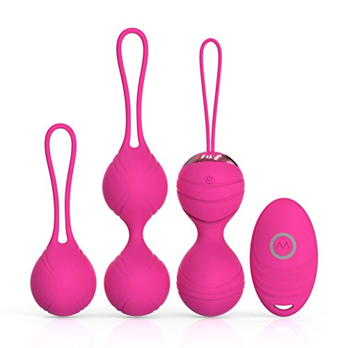 Bolas chinas de silicona para entrenamiento de músculos pélvicos en casa con vibrador USB