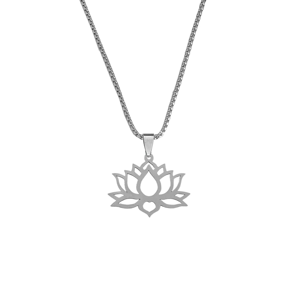 Religious Om Aum Ohm Personalised Gift Silver Stainless Steel Pendant Necklace Chain For Men And Women LC(3) 231-image-25
