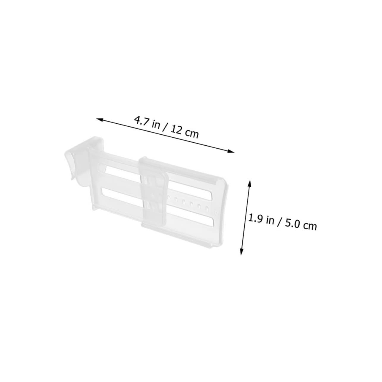 BESTonZON Transparante Koelkast Scheidingswand Multifunctionele Organizer Voor Koelkast Sterk Duurzaam Voor Bottles Blikken Van Ruimtebesparend Handig