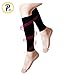 Presadee Calf Slimming 3D Compression Leg Shaping Massaging Effect Workout Circulation Toning Sleeve (Black)