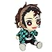 Great Eastern Entertainment Demon Slayer - Tanjiro Kamado Sitting Pose Plush 7