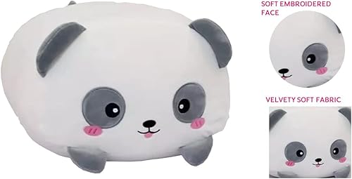 Miniatura 5 de COCOAbi Panda Plushie de 23 pulgadas de largo perfecto esponjoso cómodo amigo para abrazar comodidad y almohada para dormir