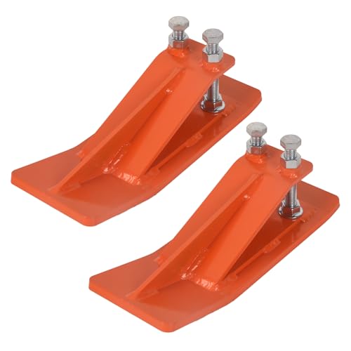 Protections de seau de tracteur lot de 2 avec double verrouillage de 11,4 cm