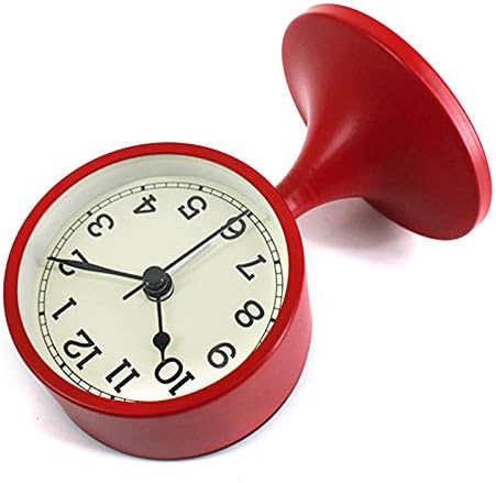 Miniatura 3 de Reloj despertador redondo de 3 pulgadas, analógico, silencioso, sin tictac, funciona con pilas para dormitorio