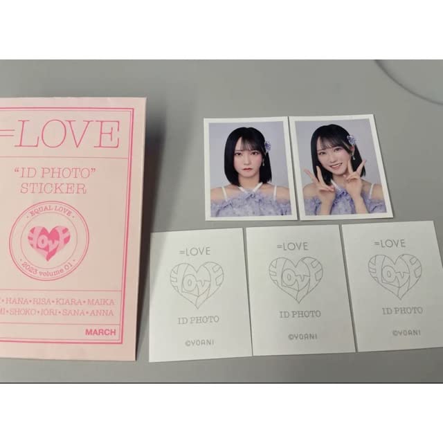 Amazon.co.jp: イコラブ ID PHOTO ステッカーセット 野口衣織 : 文房具