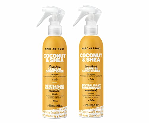Tratamientos De Cabello, Beauty Marc Anthony True Professional Hydrating coconut oil & shea butter detangle leave-in 250ml 2pack por marc anthony true professional
