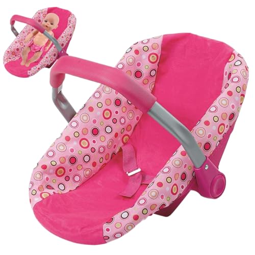 Baby doll bassinet réglable et couffin de transport pour poupon de 3 ans