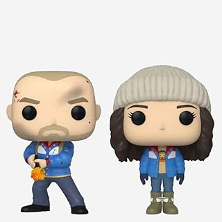Funko Pop! Television: Stranger Things - Hopper and Joyce 2-Pack with Soft Protector Shop Exclusive