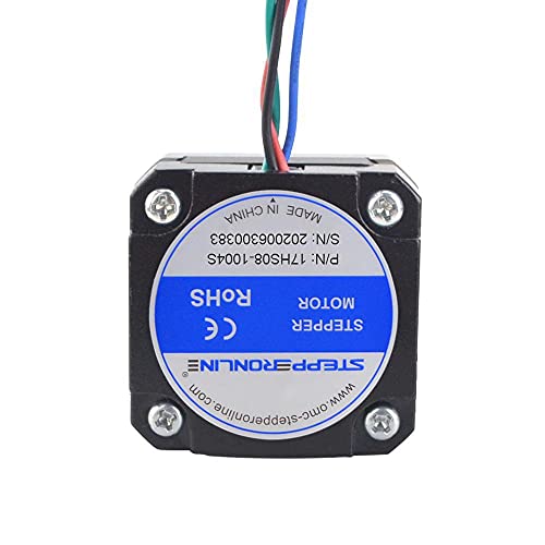 Stepperonline Short Body Nema 17 Bipolar Stepper Motor 1A 22.6Oz.in/16Ncm Diy Cnc Extruder #TOP4