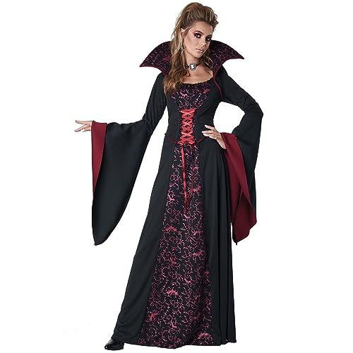 Robe médiévale avec corset de serrage intégré pour taille XS - 4