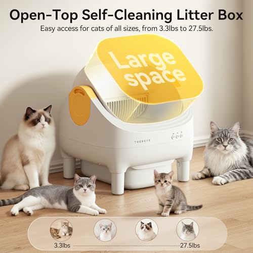 Save $80 on Thereye Self-Cleaning Cat Litter Box with Code RCK6BIGL