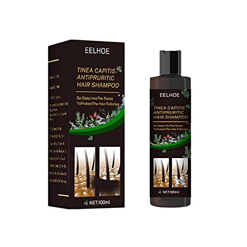 Oil Control Shampoo, Hidratante, Refrescante Limpiador de Cabello, Champú Anticaspa para Cabello Normal a Graso y Graso Tinea Capitis Champú Antipruriginoso, para Hombres y Mujeres, Sin Parabenos Cover