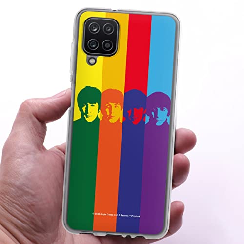 DeinDesign Coque en Silicone Compatible avec Samsung Galaxy A12 Etui Silicone Coque Souple Arc-en-Ciel The Beatles Bande - Les Beatles, Paul McCartney, John Lennon, RIngo Starr, George Harrison DeinDesign Coque en Silicone Compatible avec Samsung Galaxy A12 Etui Silicone Coque Souple Arc-en-Ciel The Beatles Bande – Image 4