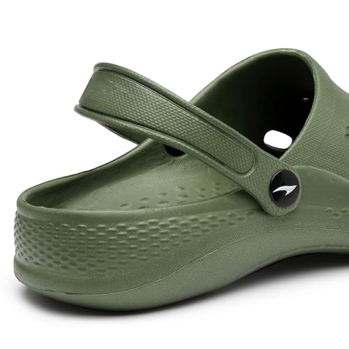 Image of ASIAN Men's AGC-11 Trendy Stylish Fashionable Clogs | Sandals with Lightweight Regular wear Casual Clogs with Ultra Soft & Flexibility Technology Clogs for Men's & Boy's