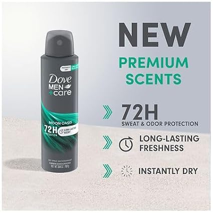 Dove Men+Care Dry Spray Antiperspirant 3.8 oz miniatura 2