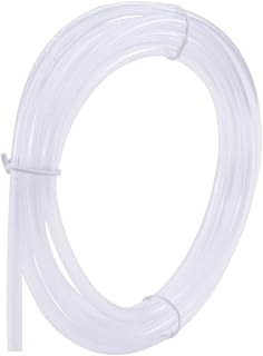 Eastman Clear PVC Vinyl Tubing 1/4" OD x 0.17" ID, 10 Ft - FDA Compliant for Potable Water, Aquariums, Labs & Drainage