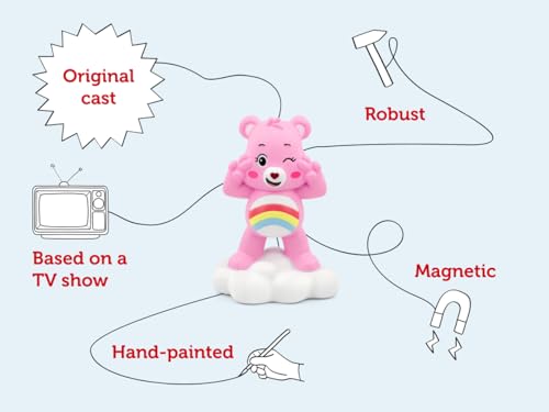 tonies Care Bears - Cheer Bears Audio Character, for use with Toniebox, ages 3+ - Image 2