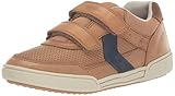  Geox Jungen J Poseido Boy A Sneaker, Braun (Cognac/Blue C6n4e), 33 EU