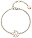 Produktbild Weltkugel Armband  18 Karat Echtgold Plattierung | in Silber, Rose, Gold | 16cm + 5cm (extra) | hochwertige Schmuckschachtel