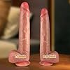 Dildo Realista Grande de 11.2 Pulgadas, Silicona con Piel Móvil y Ventosa | Juguete Sexual con Pene de Piel Móvil para Estimulación Clitoral y Vaginal, para Mujeres y Hombres 8