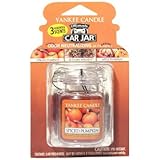 Yankee Candle Fall Favorites 3-packs Car Jar Ultimate (Apple Pumpkin, Autumn Wreath, Spiced Pumpkin)