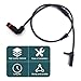 Flygun 1 PC Car ABS Wheel Speed Sensor, Anti-Lock Vehicle Brake Sensor Accessories, Waterproof Durable Design, OEM Number #2049052905 Compatible with Mercedes-Benz (Black)