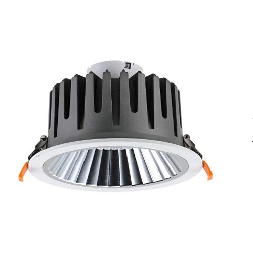 Downlight LED rotatif noir pour rénover l'éclairage de salle de bain