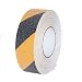 [20Mx5cm] Bande Antidérapante adhésive, Forte Adhésif, Ruban Autocollant Anti-dérapante, pour Intérieur et Extérieur, pour la Sécurité au Travail et la Maison. Bande Sécurité, Noir/Jaune, TKD5036