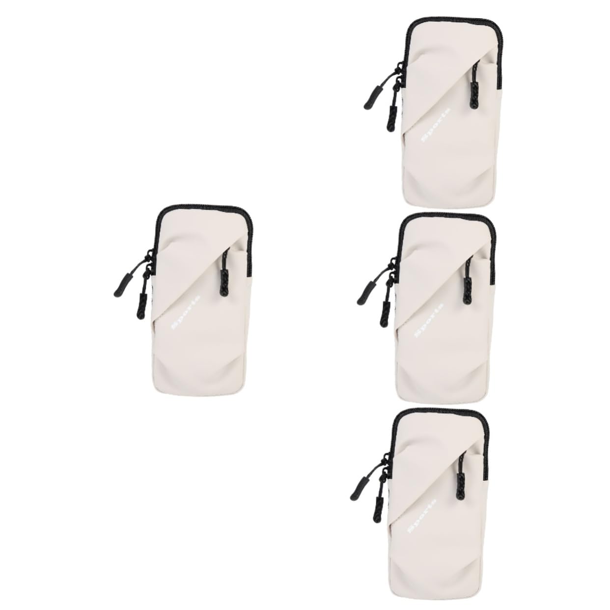 Uonlytech 4stücke Laufarmband Für wasserdichte Handyhalterung Mit Elastischer Armstasche Für Jogging Fitness Und Outdoor-aktivitäten Universelle Handytasche -rutsch
