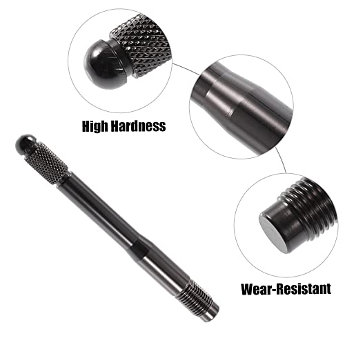Image of ACROPIX M12x1.25 Wheel Alignment Pin Mounting Car Wheel Hanger Rim Stud Bolt Nut Tire Change Guide Tool - Pack of 1 Titanium Tone
