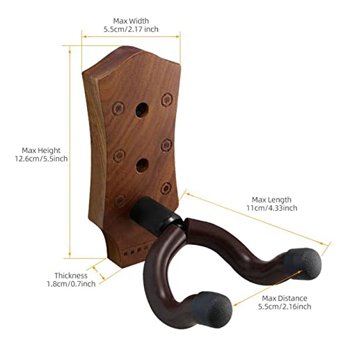 Support mural pour guitare, élégant support mural pour guitare résistant aux rayures stable polyvalent 2 pièces pour… - Les Beatles, Paul McCartney, John Lennon, RIngo Starr, George Harrison Support mural pour guitare, élégant support mural pour guitare résistant aux rayures stable polyvalent 2 pièces pour… – Image 8