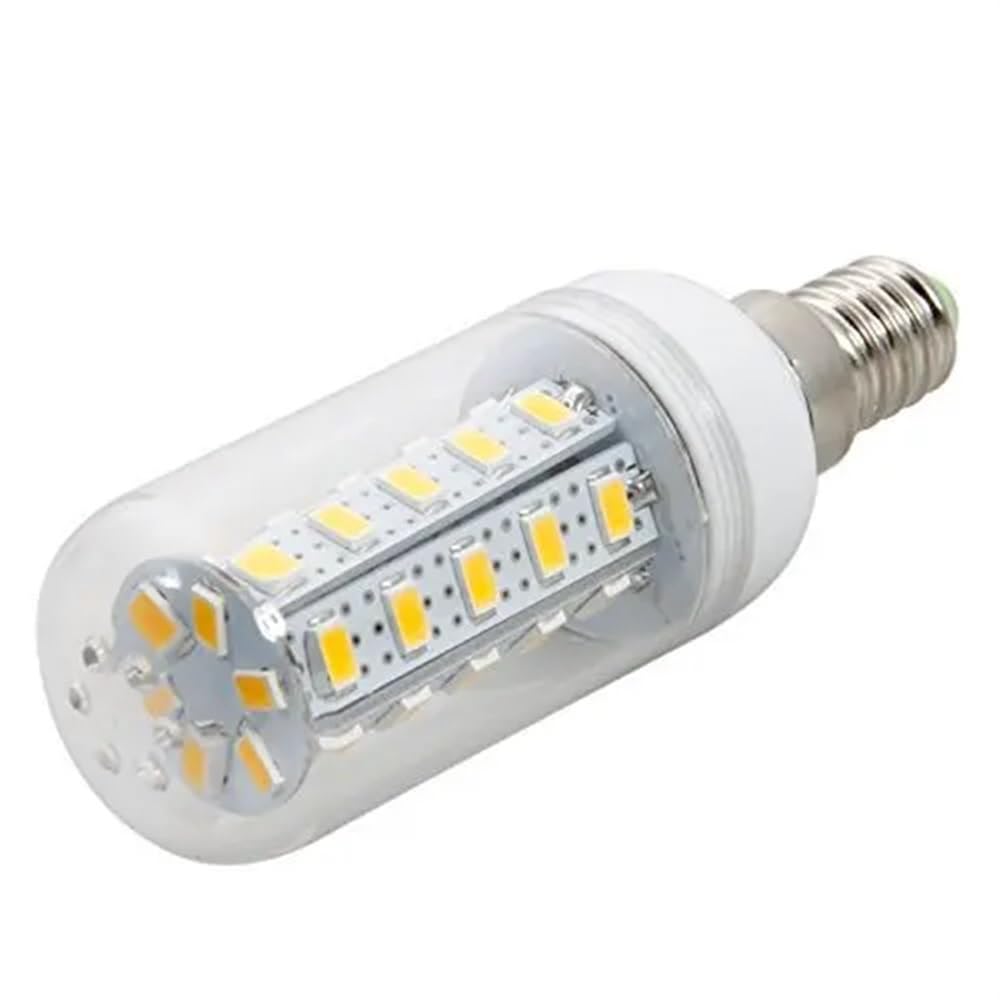 NXCVBNKZJ KJXP Lighting, Pack of 20, LED Corn Lamps AC220V E14 4W SMD5730-36Led Wall Downlight Pendant LED Bulb Light(Warm White)