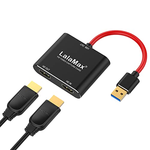Tarjeta de captura HDMI para eliminar el retraso de video en grabaciones de Switch y PS4