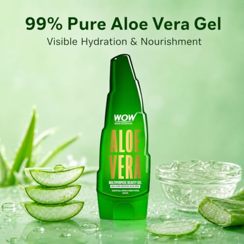 BUYWOW WOW Skin Science Aloe Vera Multipurpose Beauty Gel 250 ml - Image 4