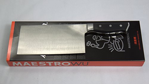 Maestro Wu D-11 Knife Cleaver Bombshell Steel Chopper, unstoppable Knife, Taiwan Tuna Knife, cool traditional knife