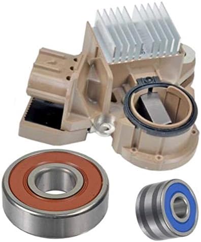 ManiacEM Alternator Rebuilt Kit for 2009-2013 Infiniti FX50, 2014 QX70: Voltage Regulator, Brushes, & Bearings - 11412RK