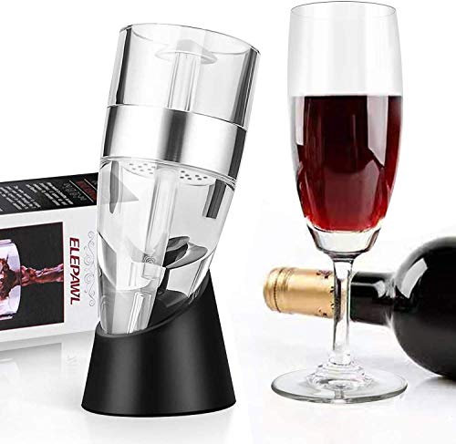 OUTAD Wine Aerator Decanter - Triple Structure Wine Decanter Wine Pourer Decanter Quick