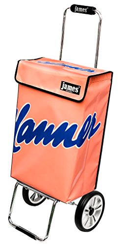 james® Einkaufstwagen Design Manner Deluxe, moderner Einkaufstrolley, bunter Lifestyle Trolly, Rollkoffer, 40kg… – Bild 3