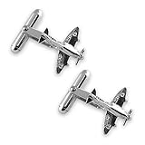 Hand gemacht Sterling Silber Manschettenknöpfe Spitfire