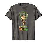 Kinderyoga Yogini Der Baum Vrikshasana T-Shirt