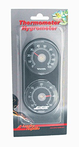 Lucky Reptile LTH-22 analog termometer och hygrometer