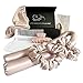 Sleep 'N Curl - 100% pura seta di gelso - Kit arricciacapelli senza calore con cuffia in pura seta (cuffia) immagine