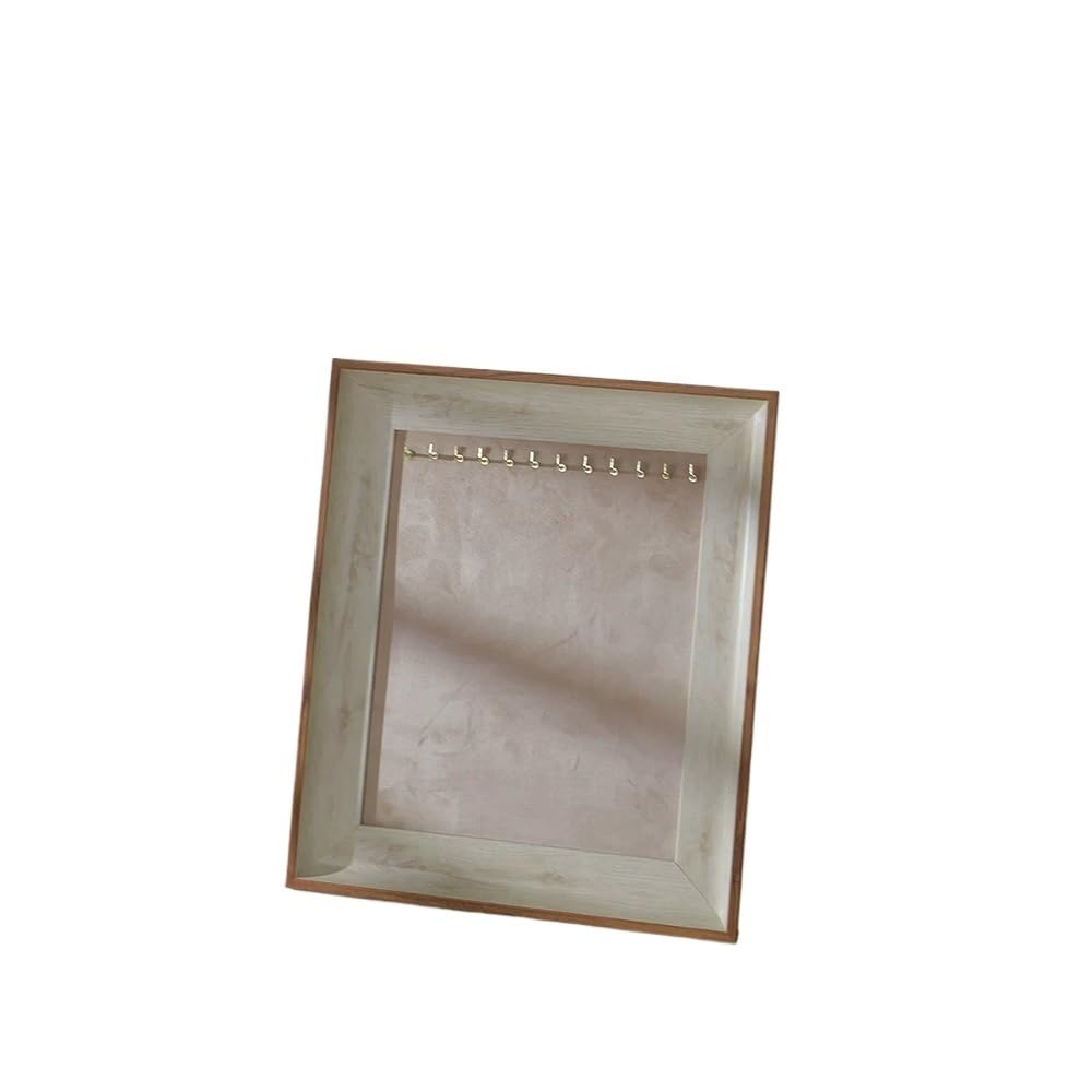Lh7sRc3kH Jewellery stand Wooden Velvet Jewelry Display Stand Necklace