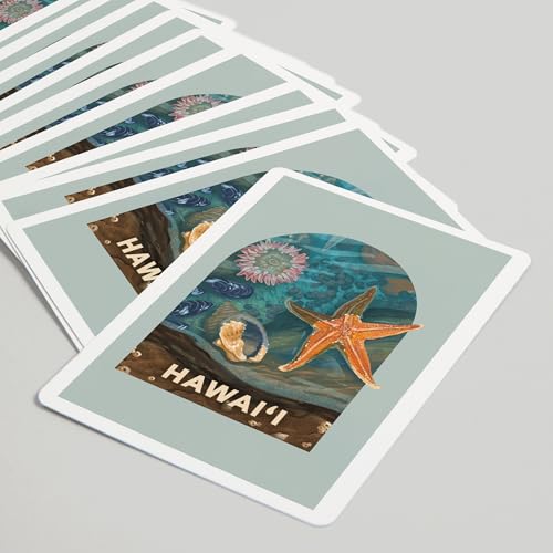 Lantern Press Hawaii, 52 cartas tamaño póker miniatura 5